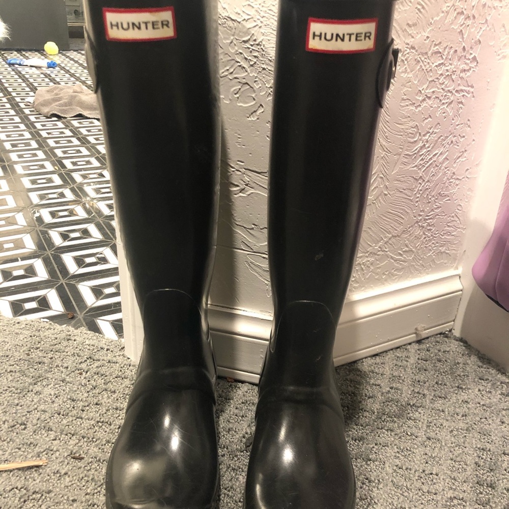 Hunter rain boots